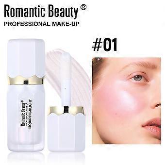 Flytande highlighter Vanilla Frost, Vattenfast Glow Bloom Cream, Långvarigt skimrande highlighter för en daggfrisk och strålande hudfinish, 6,8 g