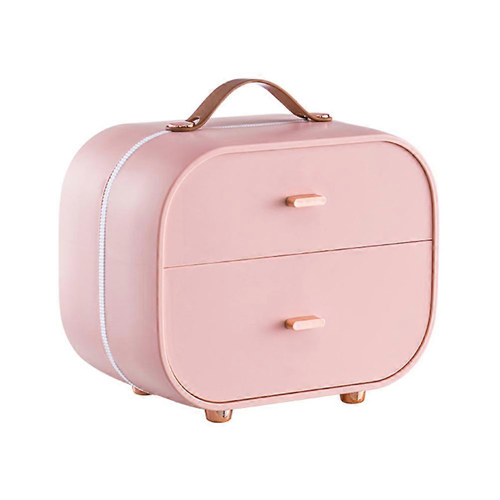Multi-Layer Jewelry Storage Box for Dressing Table with 1Pcs Plastic Storage