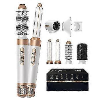Brosse séchoir à cheveux ornée de diamants, nouveau sèche-cheveux 7 en 1 Air Styler 2026 avec sèche-cheveux haute vitesse 110 000 tr/min, cadeau de Noël pour elle