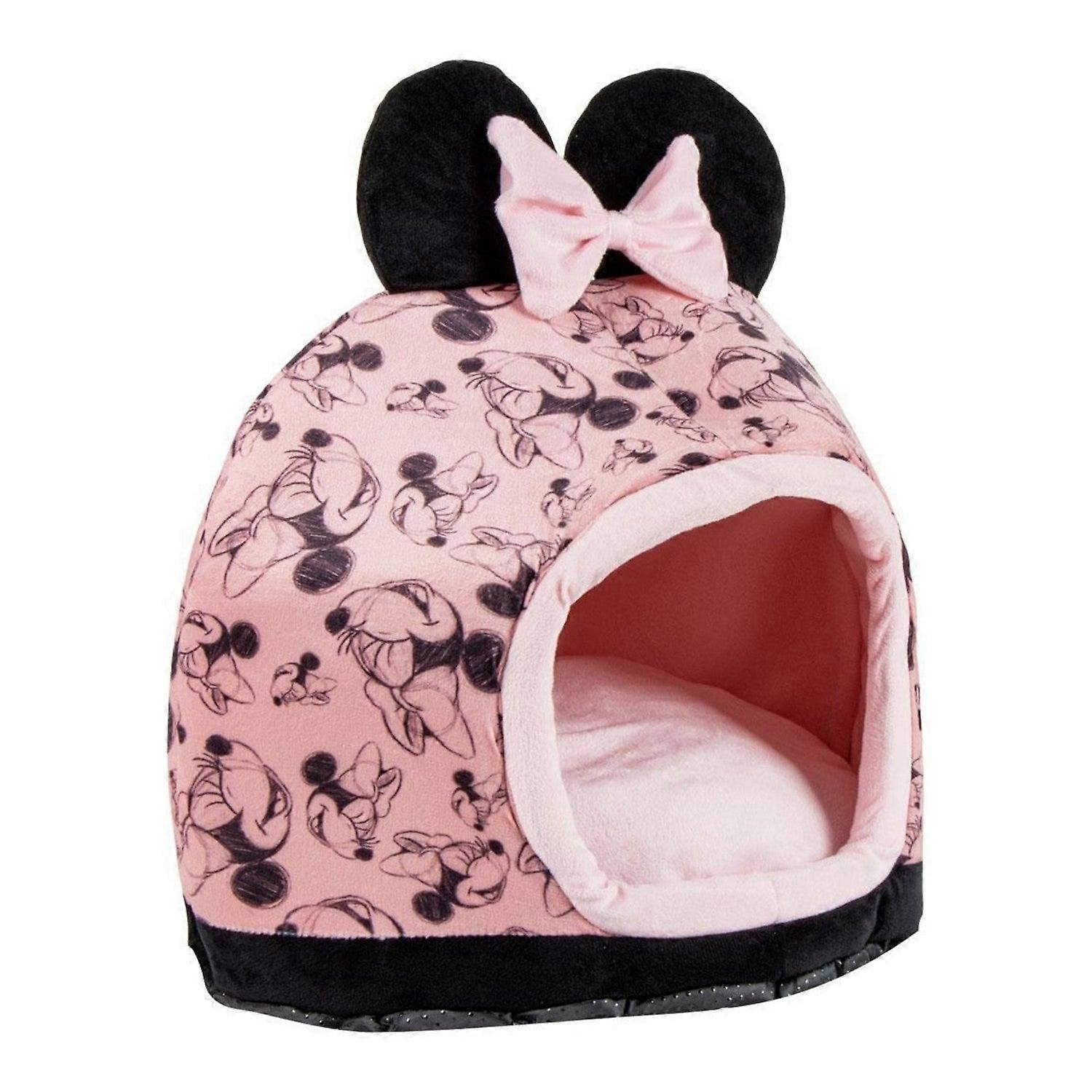Disney Mickey ve Minnie Mağara Köpek Yatağı Fare Kırmızı 2800001666