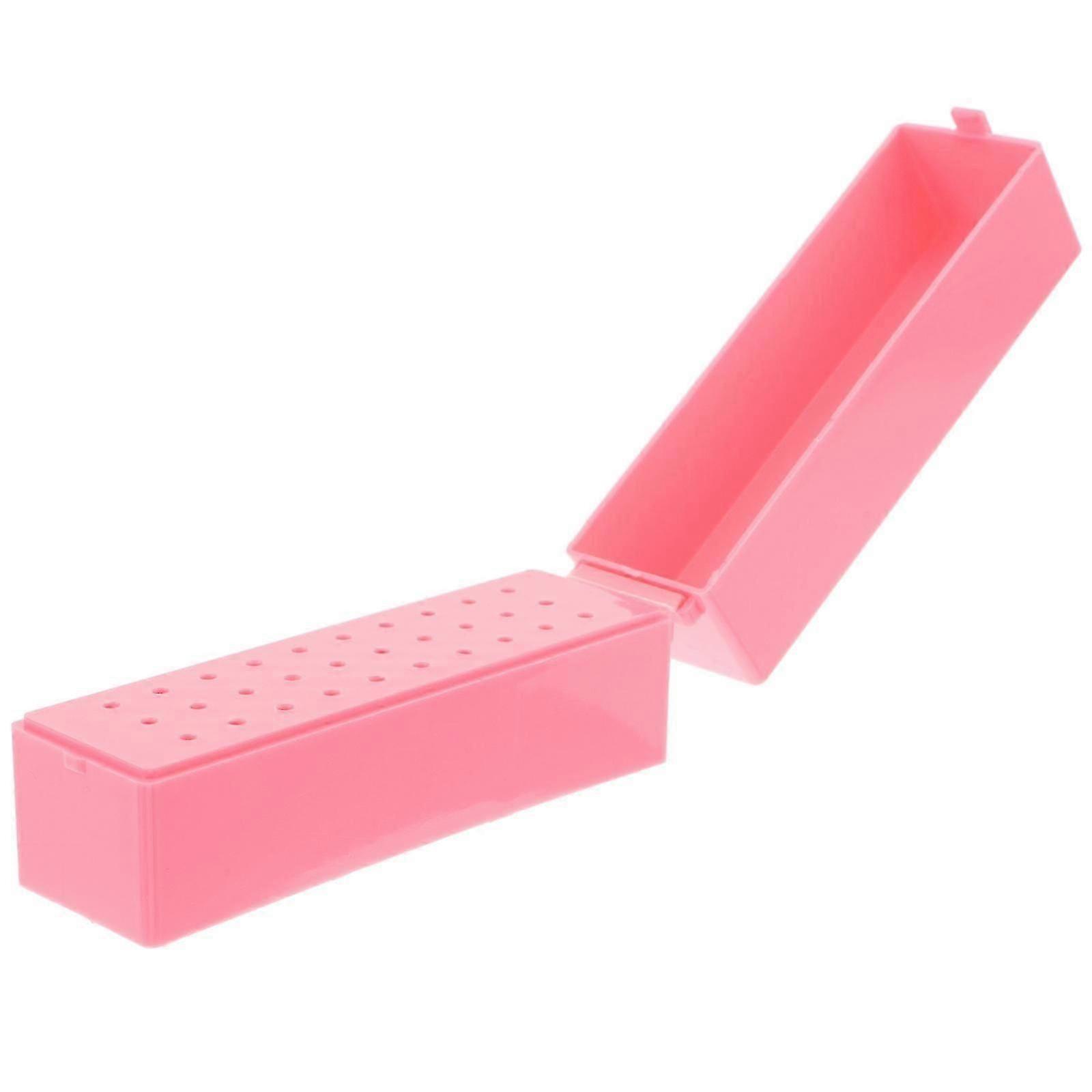 Nail Drill Bit Organizer 3Pcs Case compatible with Drill Bits Storage Box