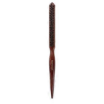 Teasing Boar Bristle Hair Børste til kvinder - Glat rygkam med rottehale til hårsektionering. Bruges til kantkontrol, rygredning, udglatning og