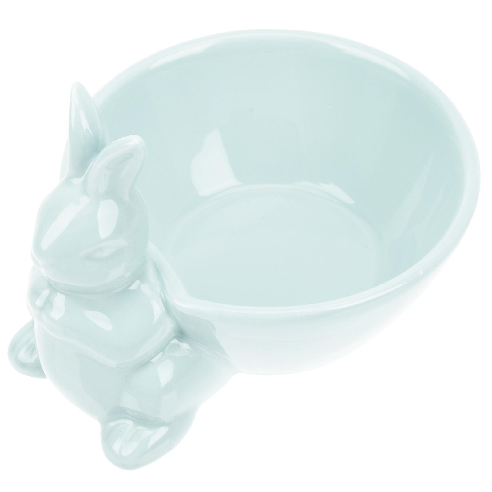 Lovely Easter Ceramic Tableware Dining Table Decor Fun Bunny Model Bowl
