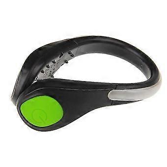 2 pz LED Clip Luci Sicurezza Notte Running Gear Utile Luce Di Corsa Notturna Per Corridori Joggers Bikers Camminatori (Luce Blu + Verde)