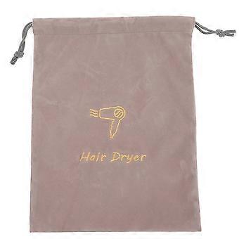 Secador de cabelo saco cordão saco de armazenamento portátil saco de cordão bolsa de tecido saco