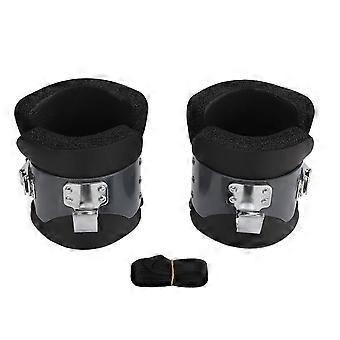 Safe 2 Hook Inversion Boots Hanging Inversion Boots with Band for Compression Relief, Exercise Recovery, 1 Pair