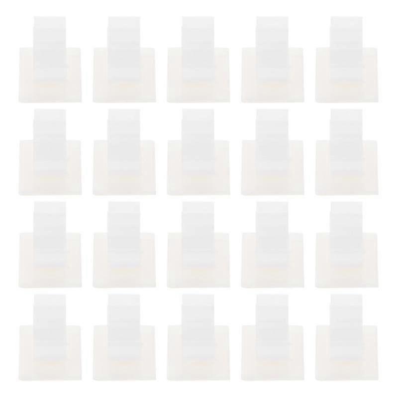 50pcs Storage Hooks, Cable Holder Clip