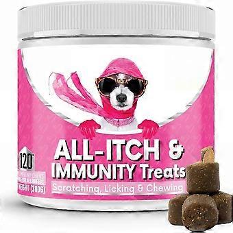 Friandises Nutri-Paw All-Itch pour chiens - Apaise les démangeaisons des pattes, des yeux, des oreilles et de la peau (120 à 360 g)
