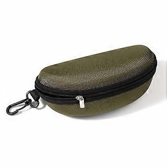 Oxford Cloth Large Eyewear Case, Fashion Glasses Zipper Storage Box, Portable Glasses Case for Men Women, Backpack Accessory