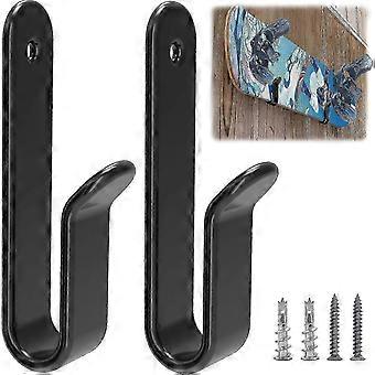 2 Stück horizontale Snowboard-Wandhalterungen, Snowboard-Wandregal, Snowboard-Aufbewahrung, Snowboard-Präsentationswandhalterung_yshdk 26-27