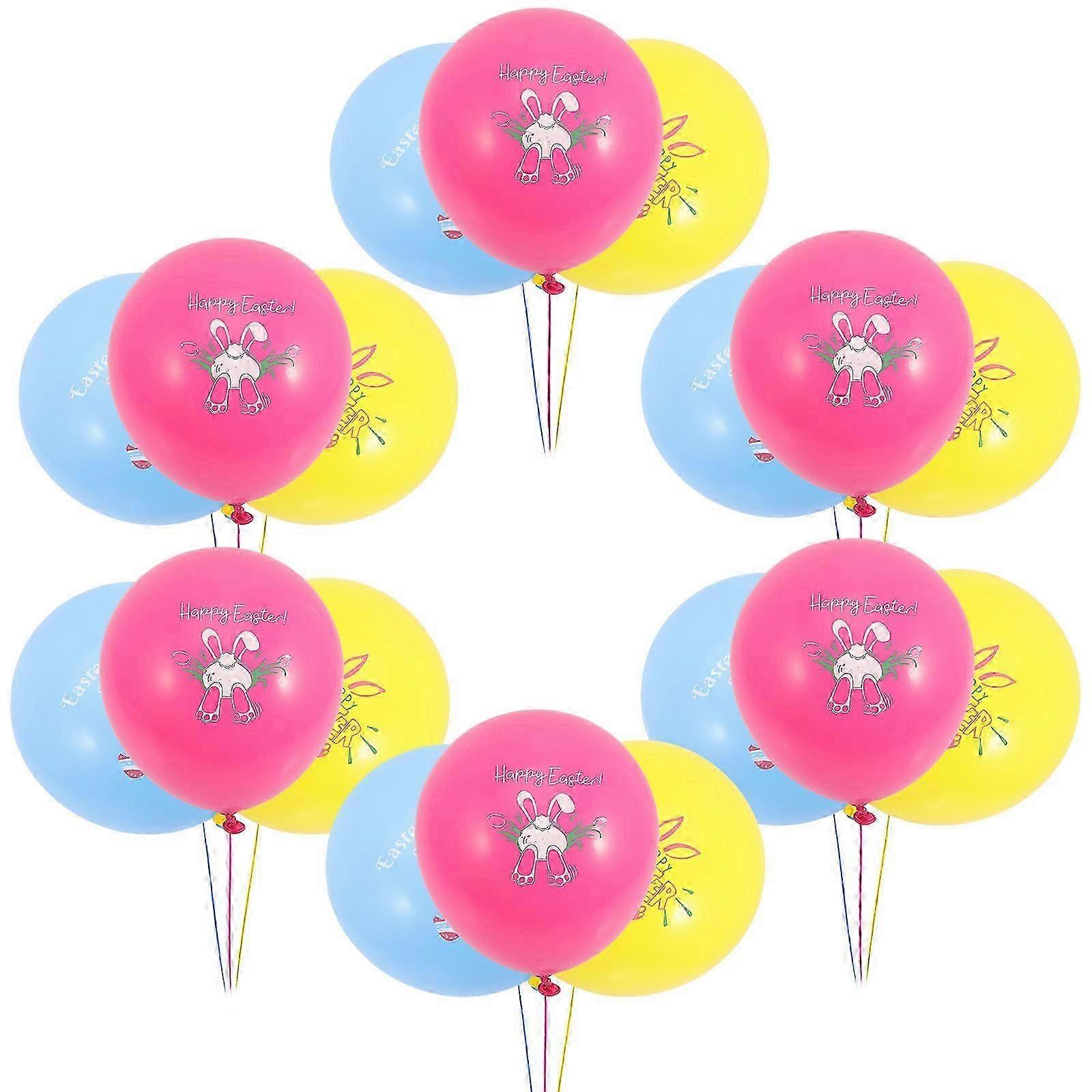 Easter Party Decorations Latex Balloons 30Pcs