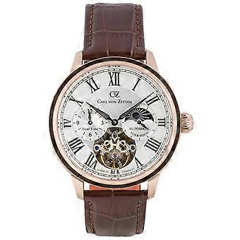 Carl von Zeyten Men's Watch Wristwatch Automatic Schiltach CVZ0081RCRS