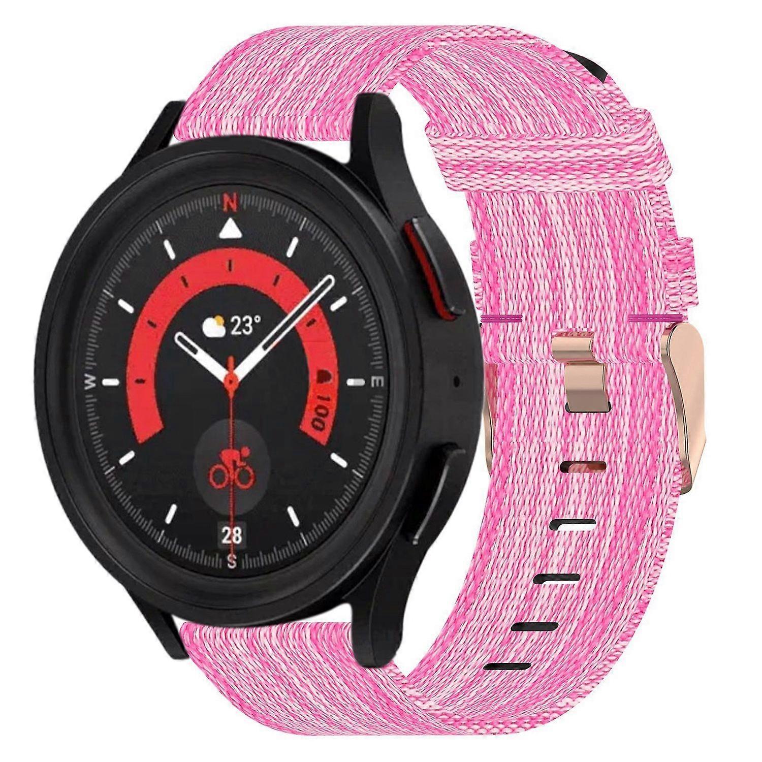 Woven Nylon Band for Samsung Galaxy Watch FE 6 5 4 Normal Pro Classic all sizes