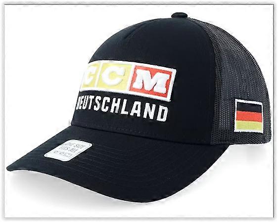 Černý trucker CCM Flag Team Germany