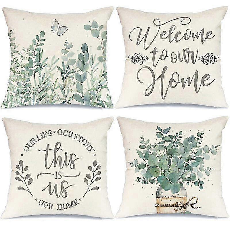 Spring Decorations Eucalyptus Leaves Home Decor compatible with Couch