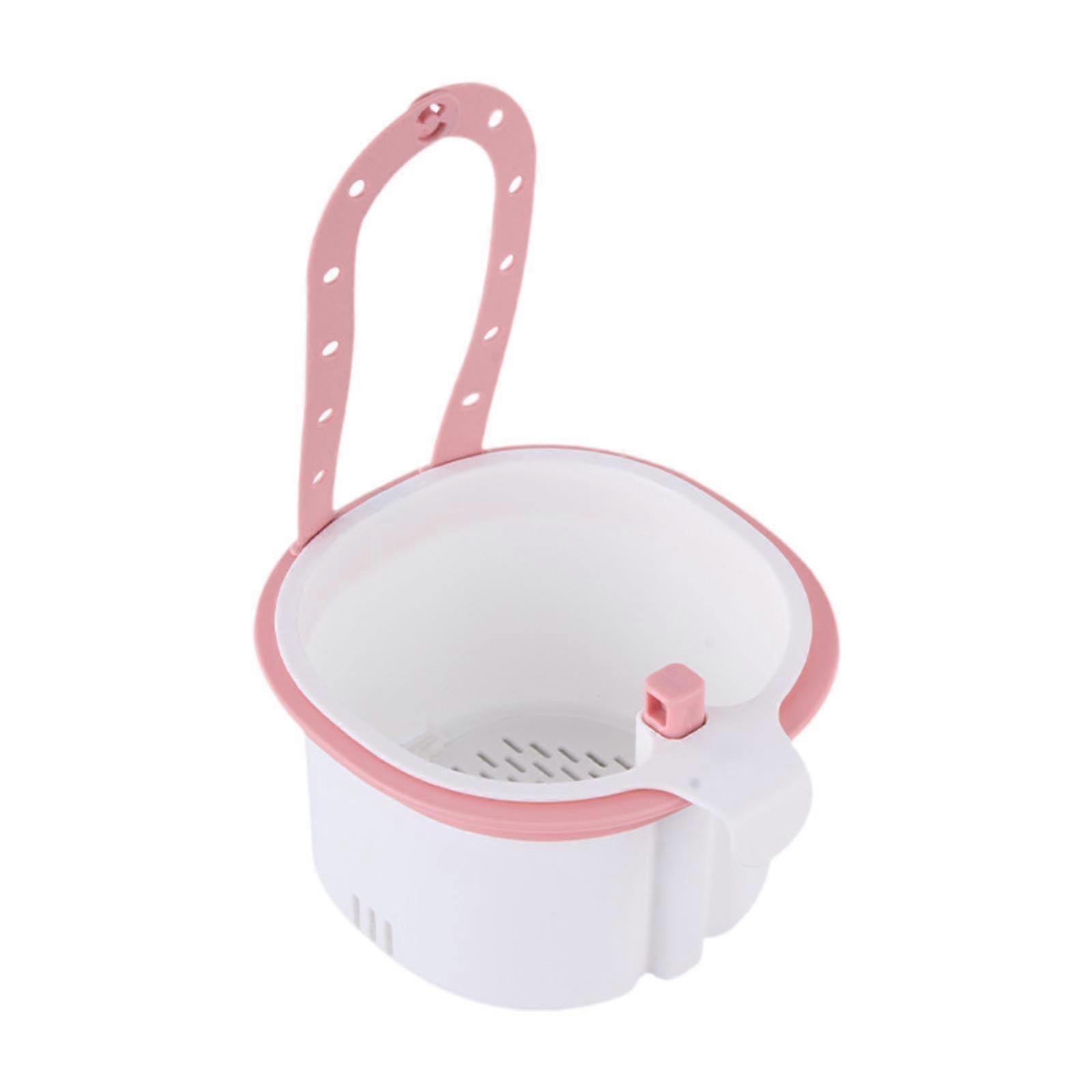 Kitchen Sink Drain Strainer Faucet Hanging Strainer Quick Draining Filtering