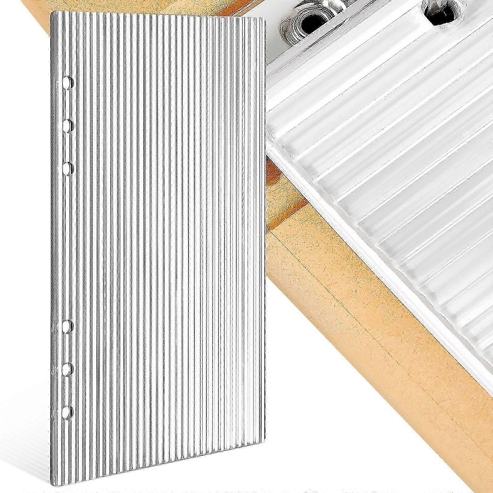 Transparent Acrylic Binder Cover - 6-Ring Notebook Shell for Daily Use
