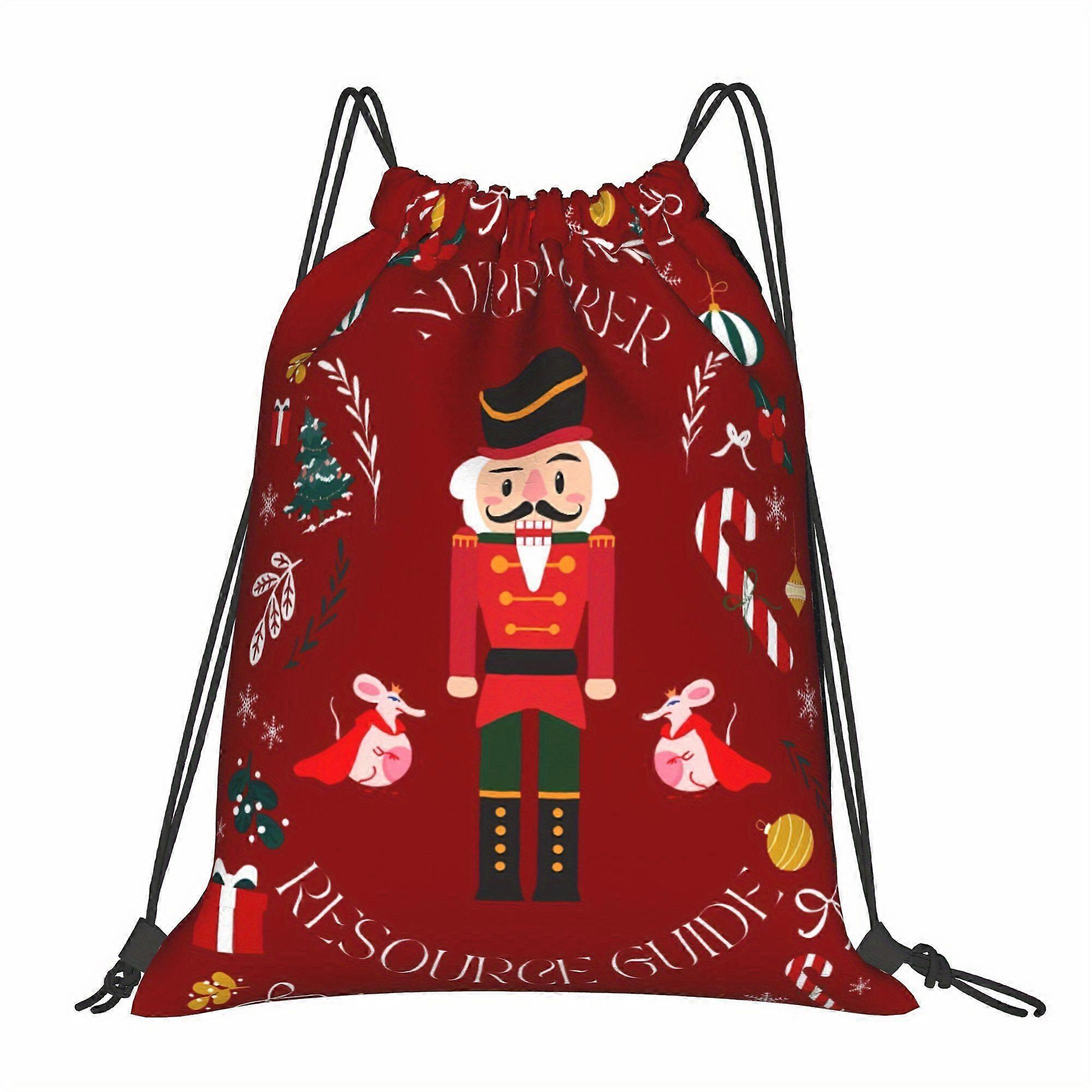 Nutcracker Drawstring Bags-Dwazs