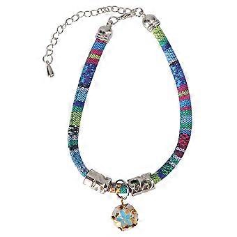 Fabric Bohemian Collar Cat Collar with Bell for Pet Wearing 1Pcs