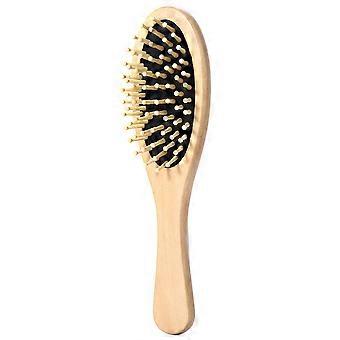 Antistatic Comb Wooden Hair Vent Brush for Scalp Massage 3Pcs Set