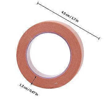 Brown Tape Eyelash Grafting Tape Roll for Makeup 2Pcs Fiber Strip