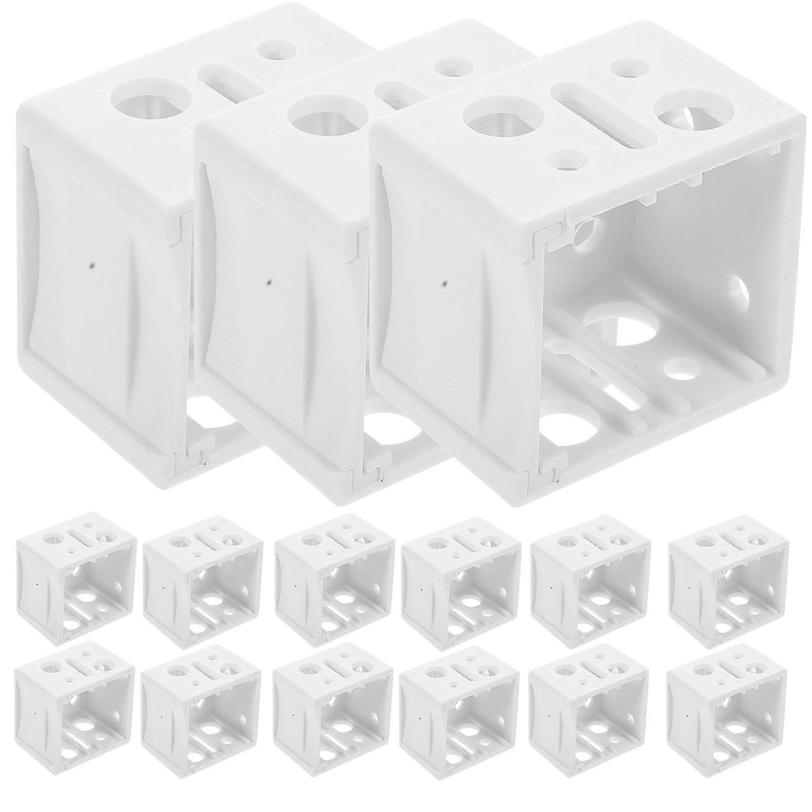 30pcs Blind Bracket Blind Hold Down Bracket Blind Holder Mini Blind Bracket