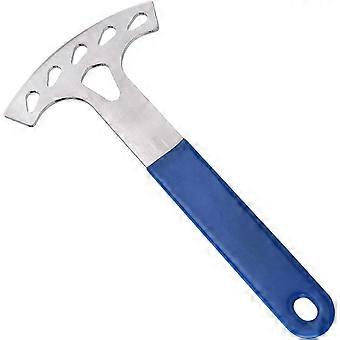 Attrezzo divaricatore per pastiglie freno bici in acciaio inox 7,6x16,2 cm per la regolazione dei freni a disco e la manutenzione del ciclismo.