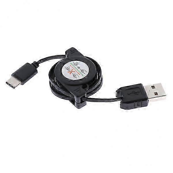 Retractable USB C Cable 2 Pack Data Sync Charging Cord Compatible with USB C Devices