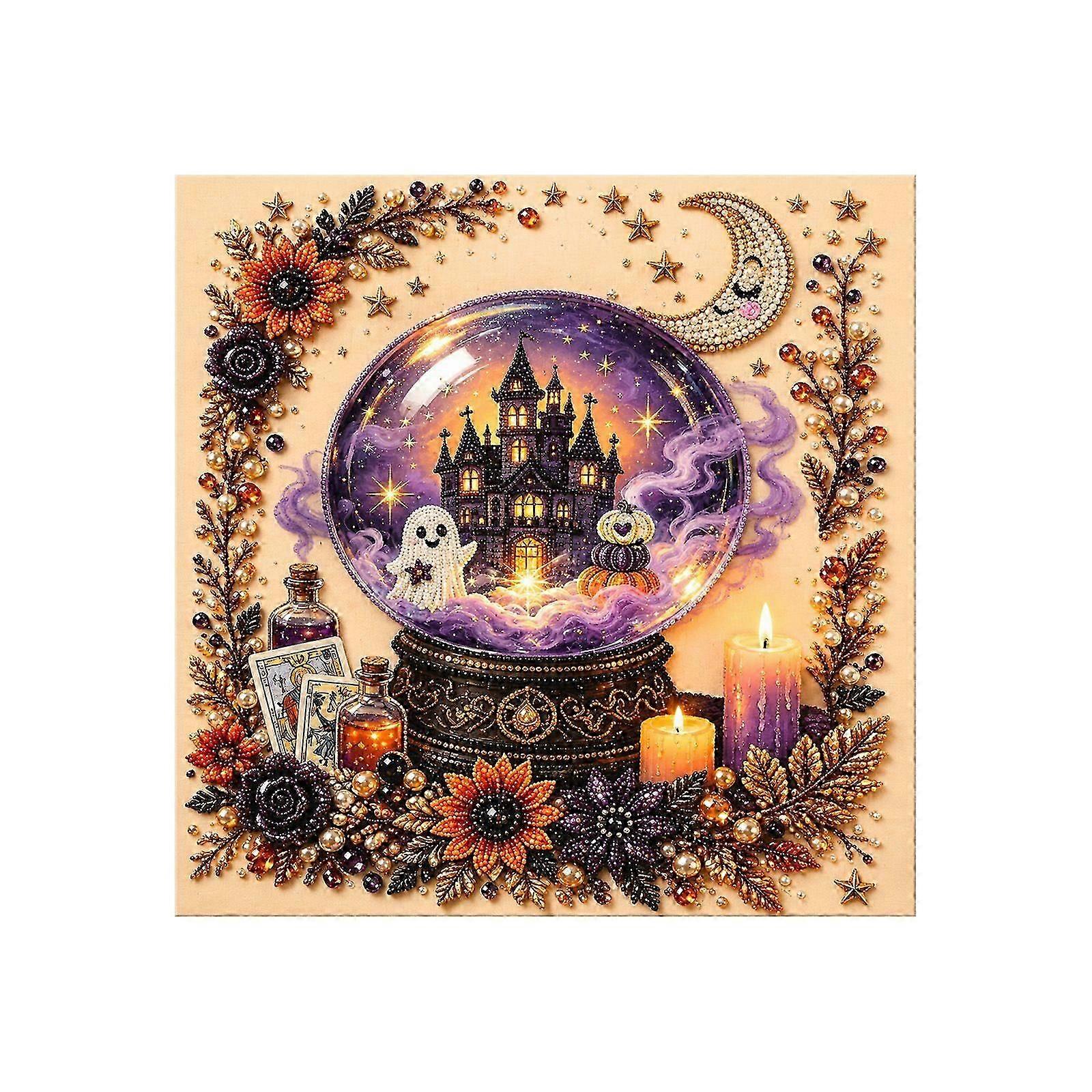 Halloween Pearl Art Kit  Magic Ghost Design