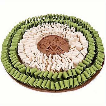 Snuffle Mat for Dogs and Cats with Suction Cups, Anti-Bite Interactive Feeding Game for Boredom, Encourages Natural Foraging Skills