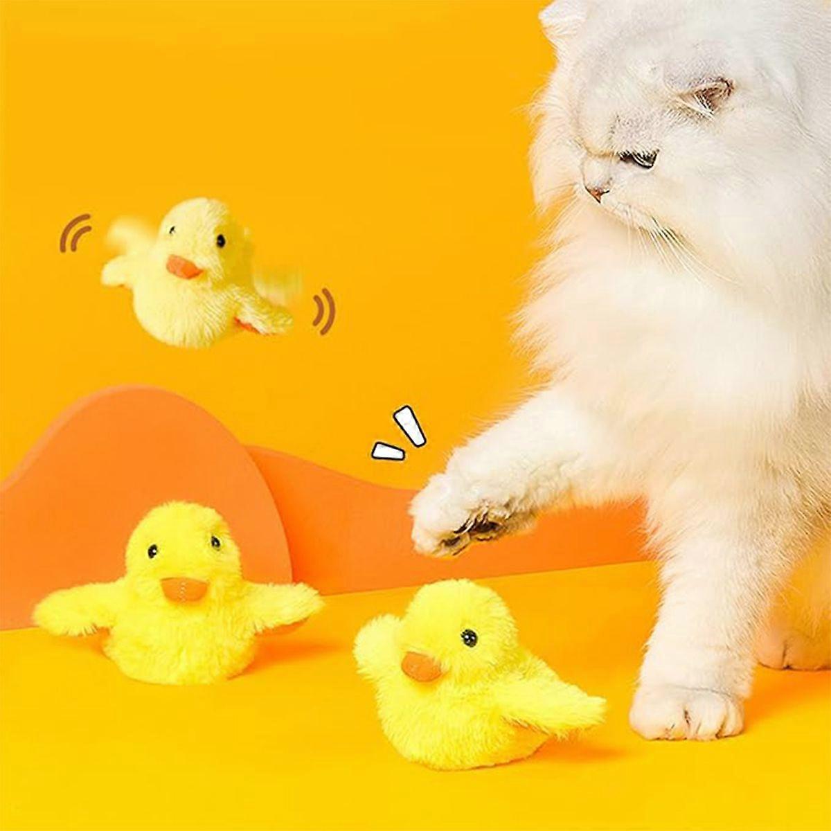 Motion-Sensor Flapping Duck Toy, Touch-Activated, Lifelike Quacking