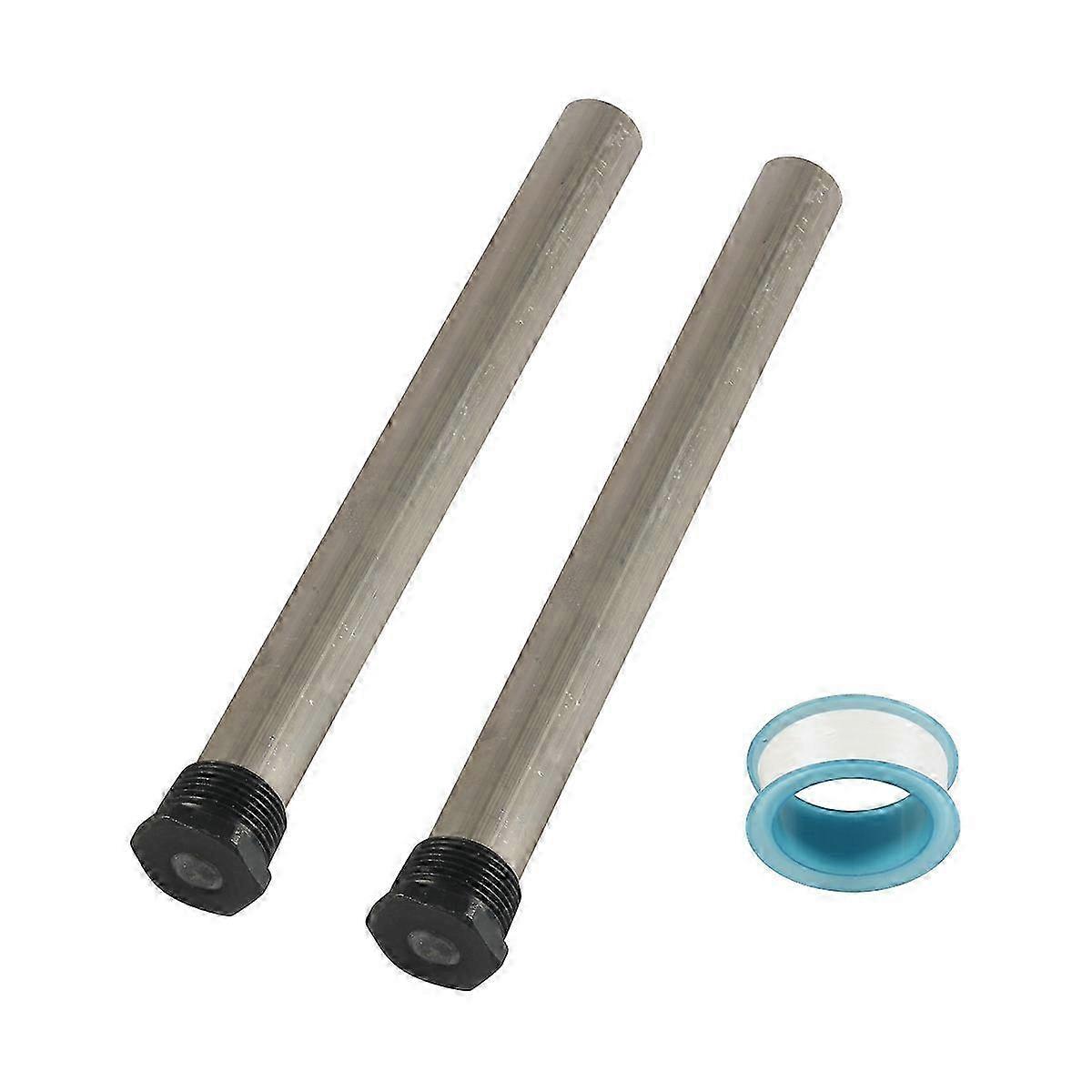 2pcs Magnesium Anode Rods 3/4 NPT
