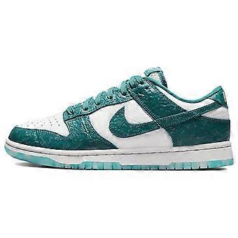 Nike Dunk 'Ocean' Leather Low top Skateboard Shoes Women's Blue DV3029-100