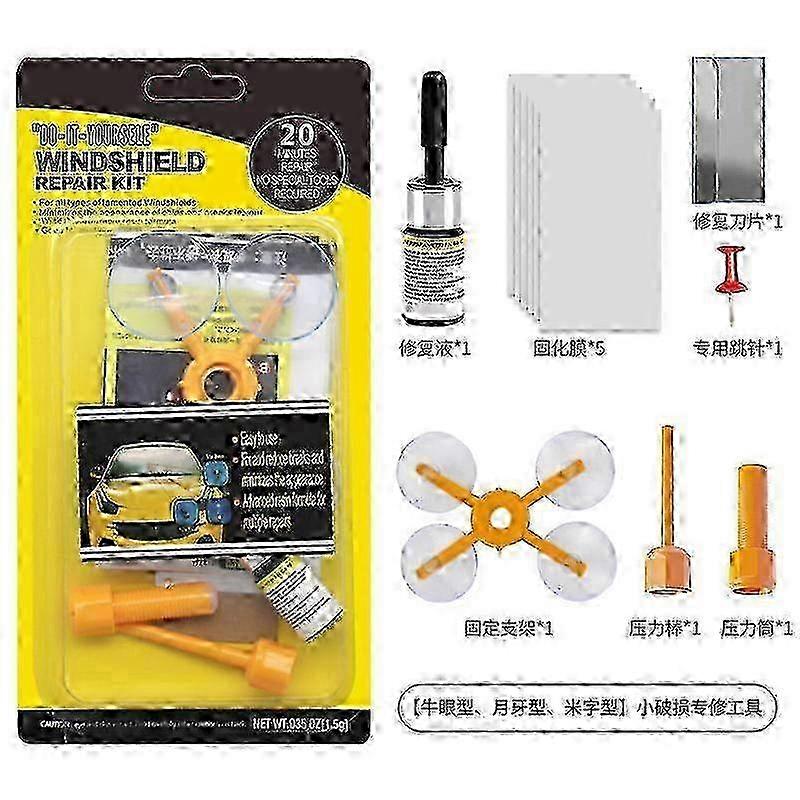 DIY Windshield Chip Repair Kit