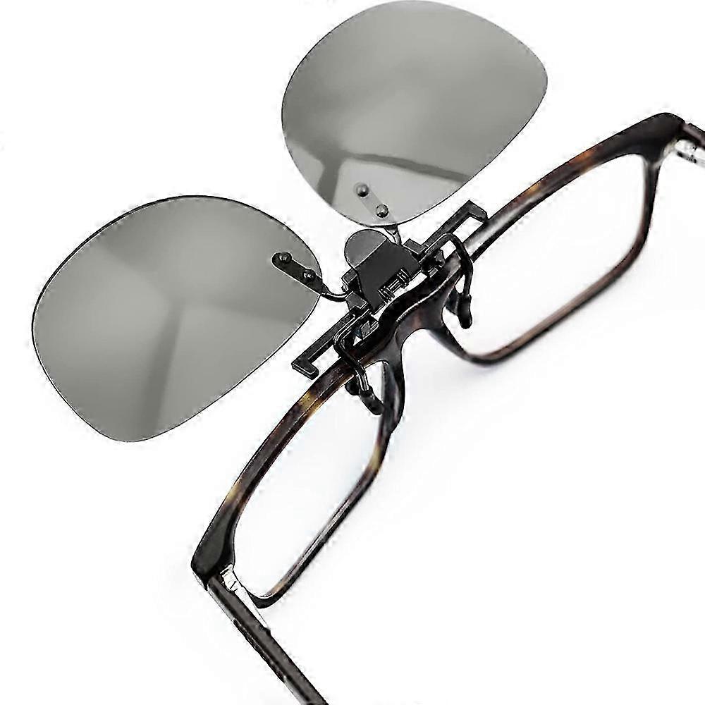 2D Clip-On Glasses For Passive 3D Viewing