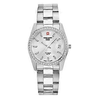 Swiss Alpine Military Ladies' Analog Quartz Watch 7714.7132SAM Stainless Steel
