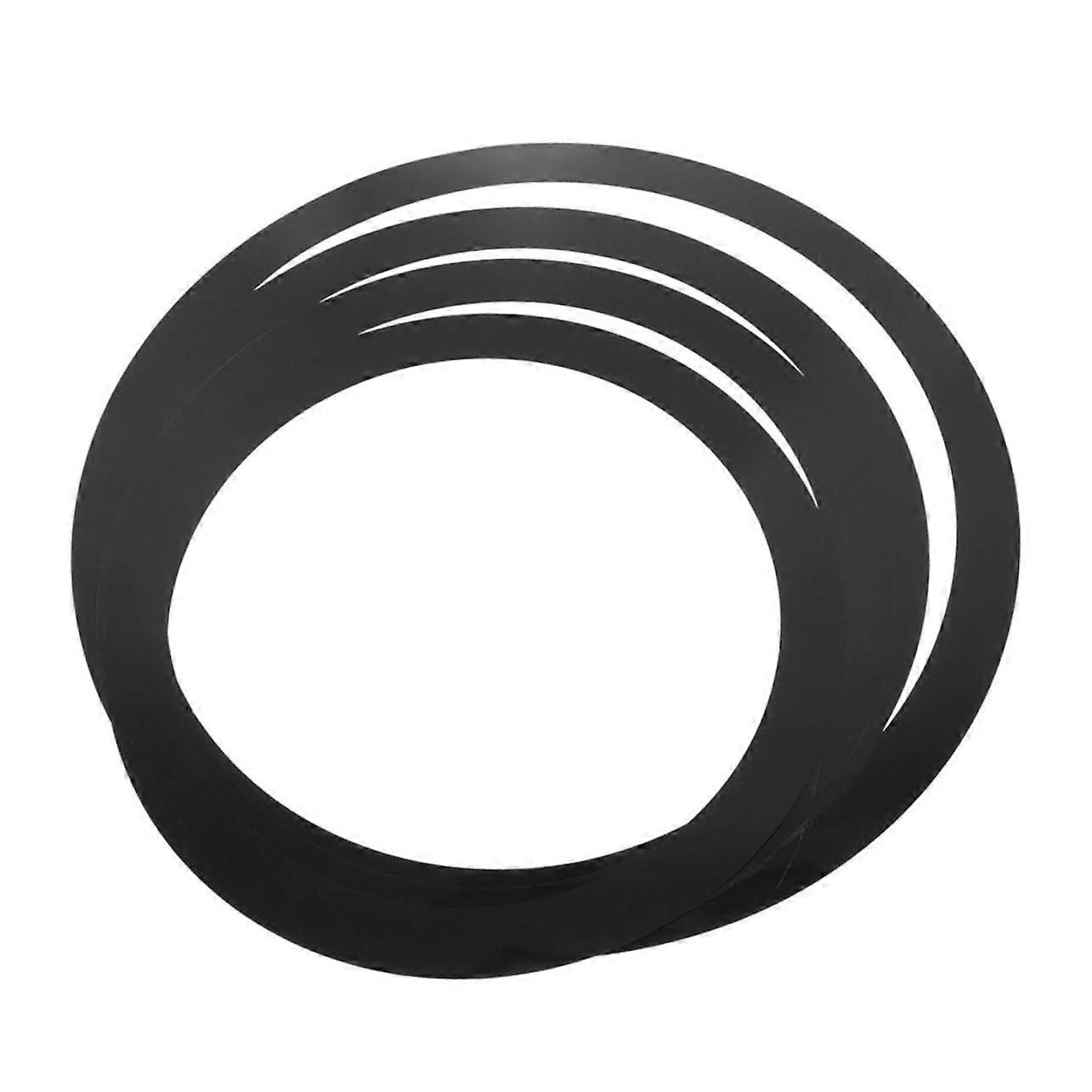 4pcs Snare Drum Mute Ring Set for Drum Kit, Overtone Control, Consistent Dampening, Studio Ready