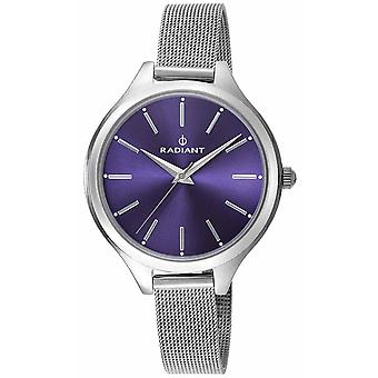 Radiant new north lifetime Women's Analog Quartz watch with stainless steel bracelet RA412202