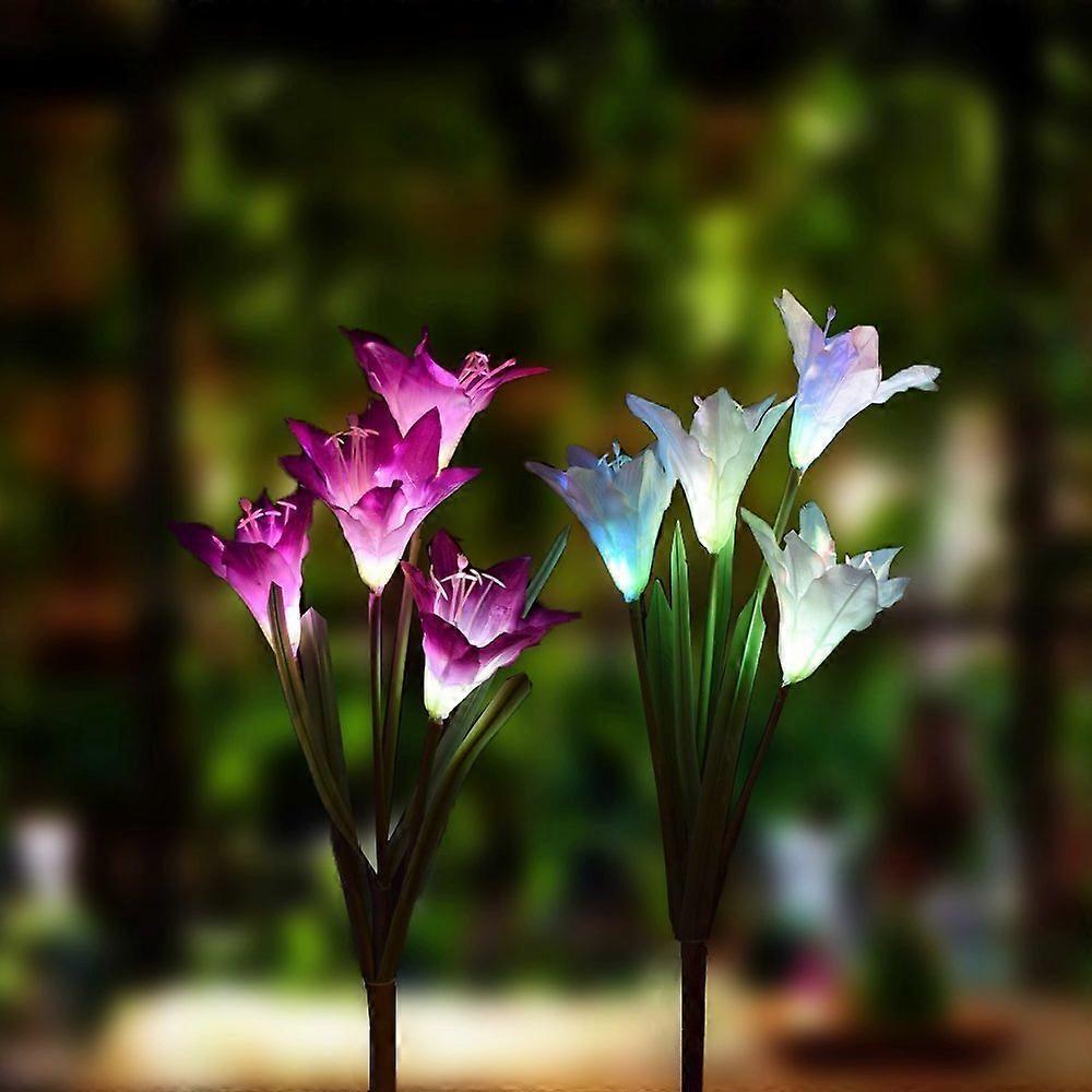 Multi-Colour Changing Solar Lights Waterproof For Patio Yard