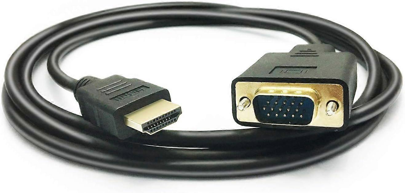 HDMI to VGA Converter Cable Active IC 1080p Streaming