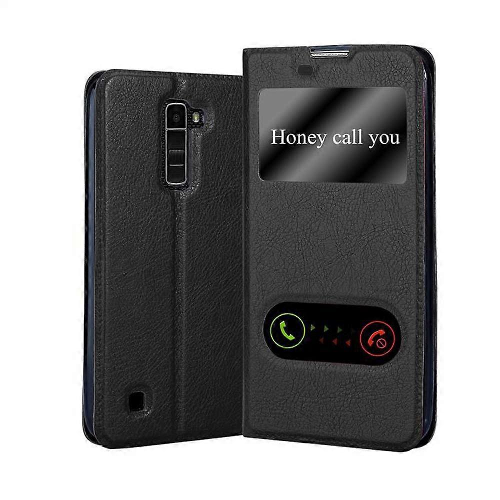 Case compatible with LG K10 2016 - with 2 viewing windows