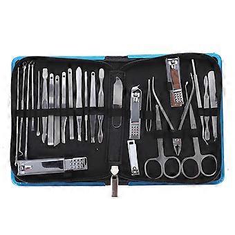 Manicure Grooming Set 26Pcs Nail Clippers Pedicure Trimming Tools