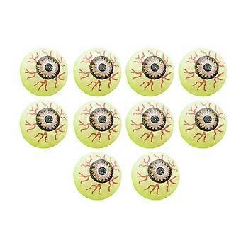 10 pz Halloween Palla Elastica Set Glow-in-the-Dark Divertimento Giochi di Sport Regali Luminoso Palle Rimbalzanti per Bambini Qinghai