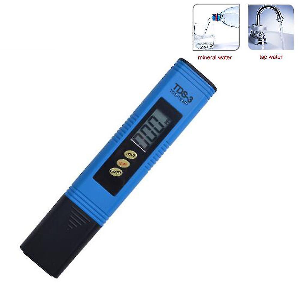 Ph Meter Tds Ec Ph Temperature 4 In 1 Set, Water Quality Tester With High Accuracy, Pool Tester Water Tester With Lcd Display, Digital Tds Meter For D