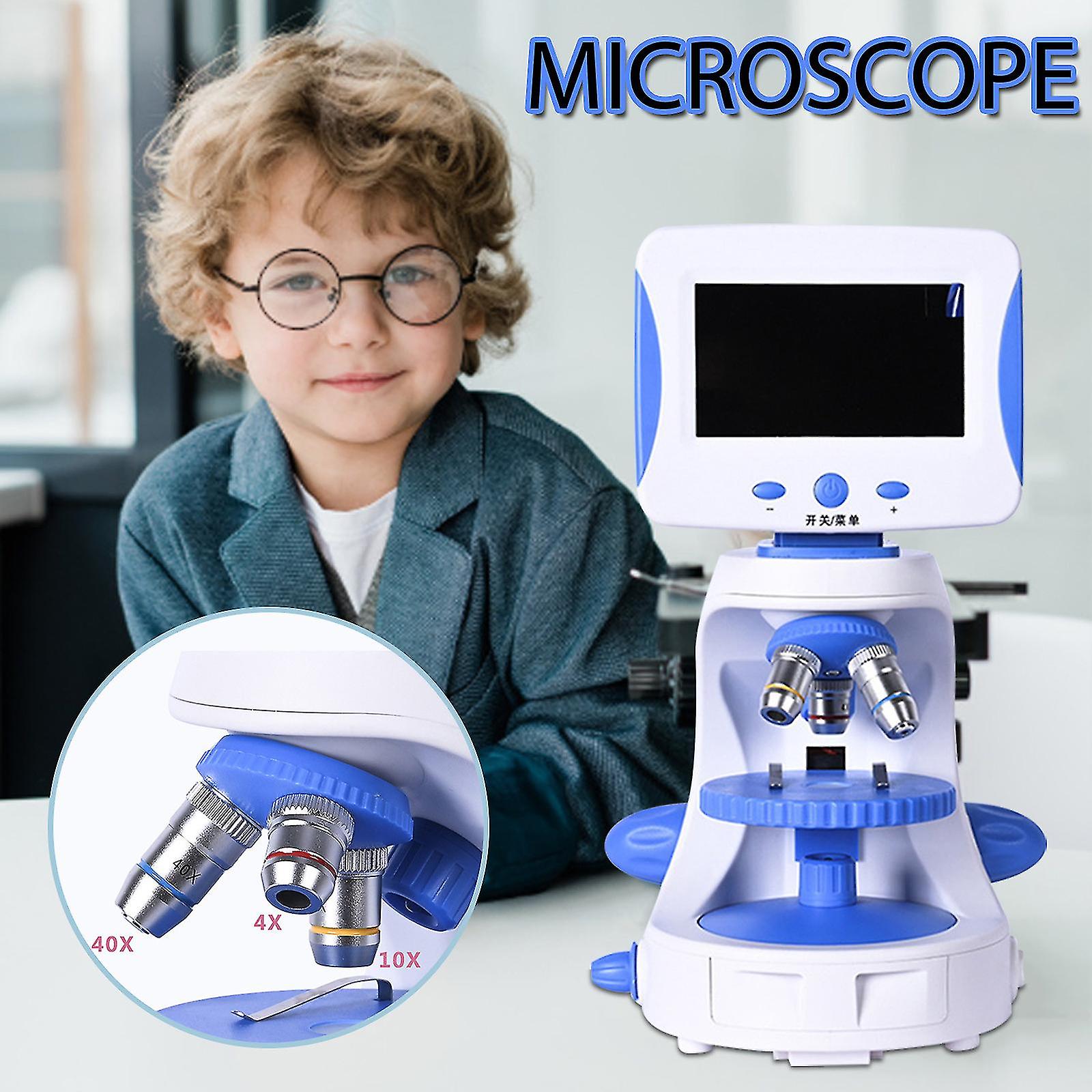 Children's Portable Microscope 2000 Times High-definition Biological Science