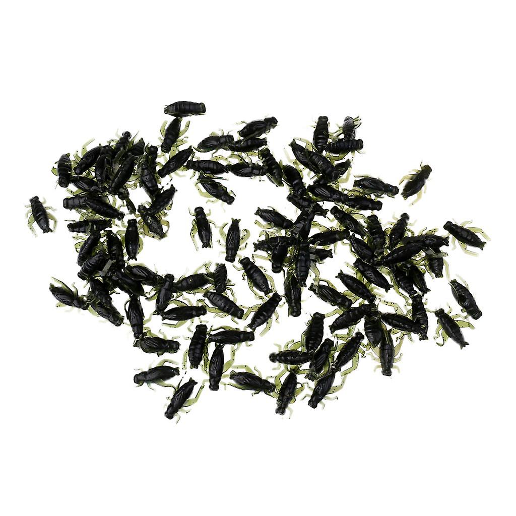 100pcs weiche Angelköder Cricket Insektenköder Insektenköder künstliche Köder