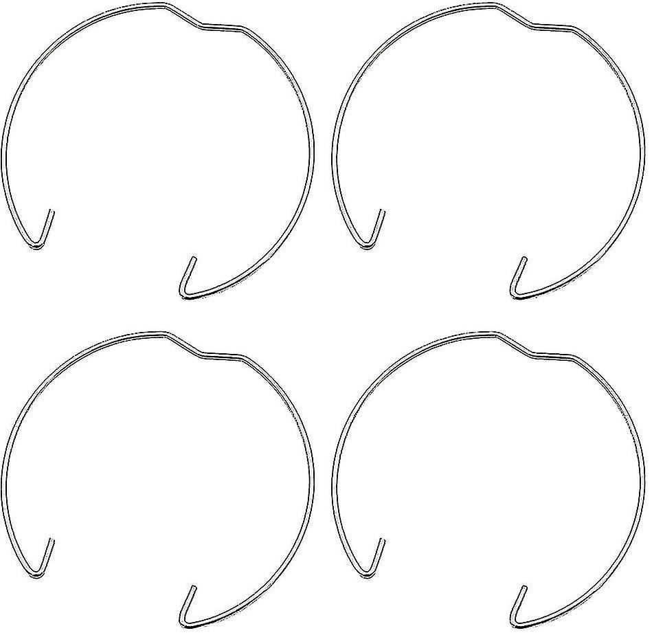 4pcs Retaining Spring Rings Clasp Clips & Led Bulb Holders