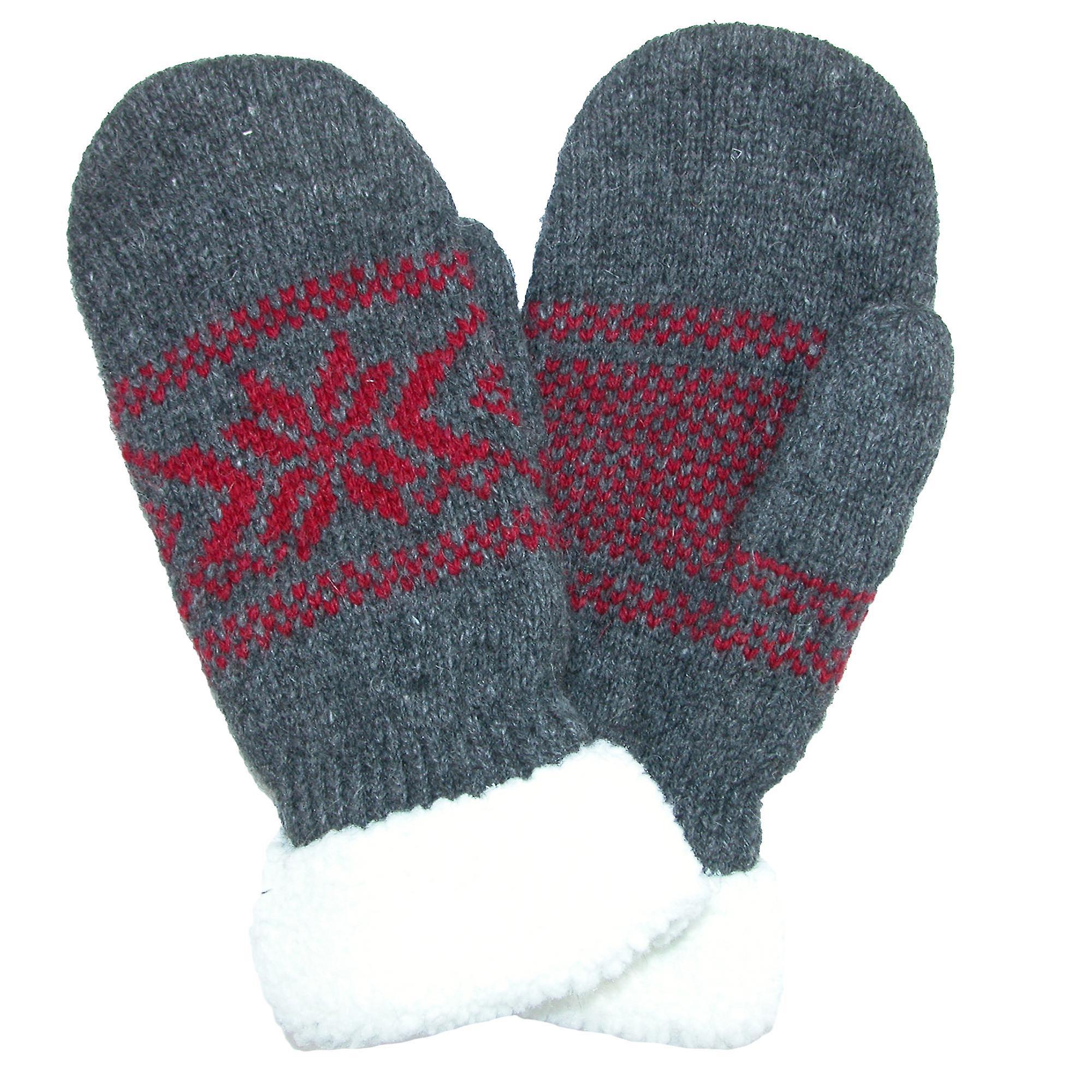 Grand Sierra Ragg Wool Snowflake Mitten (Women)