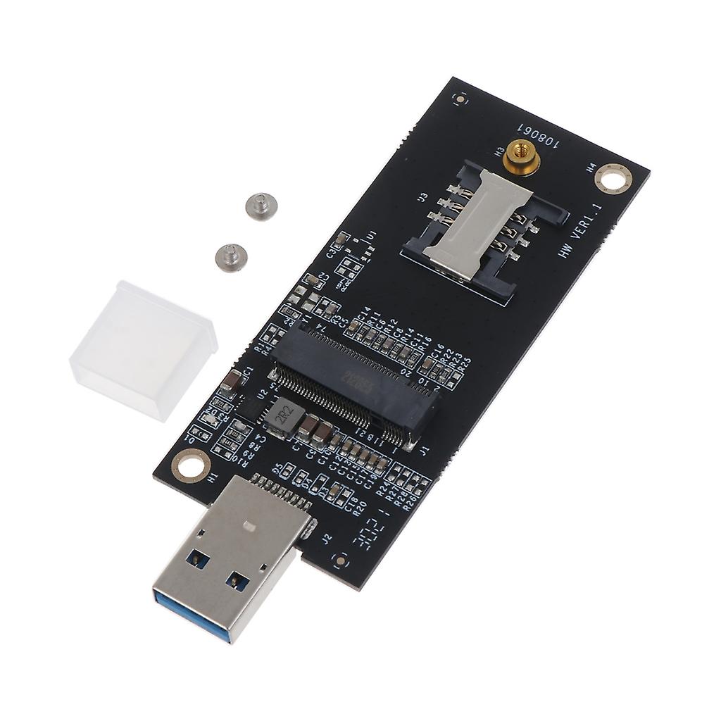 NGFF (M.2) Key-B naar USB 3.0-adapter met SIM 6-pins sleuf voor WWAN/LTE-modulekaart