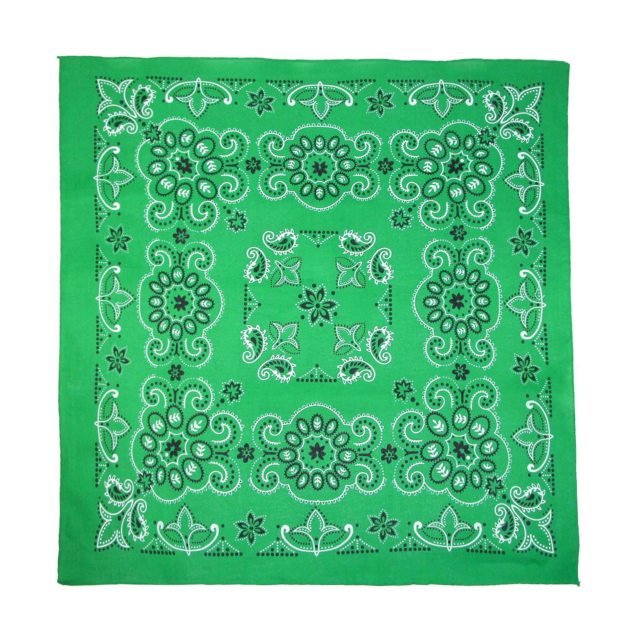 CTM 27 Inch Extra Large Cotton Paisley Bandana (Pack of 6)